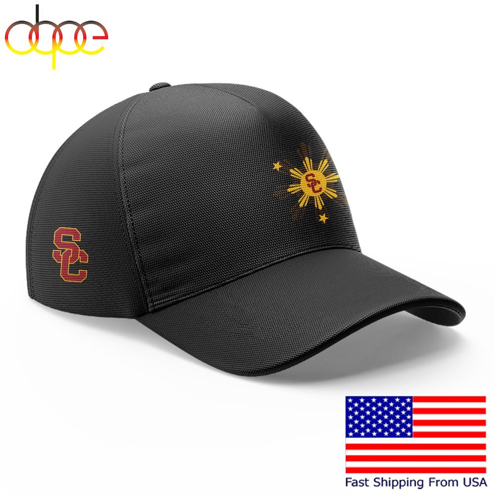 Limited Edition USC Trojans Filipino Heritage Night Black Cap