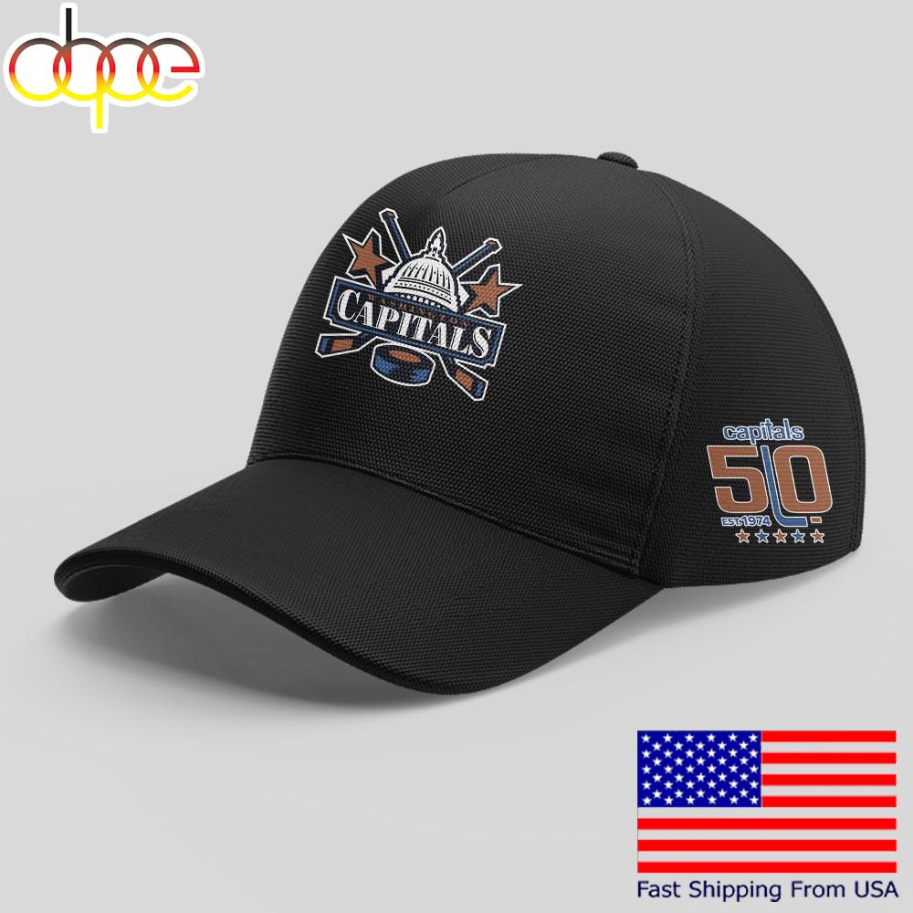 Limited Edition Washington Capitals 50th Anniversary Cap