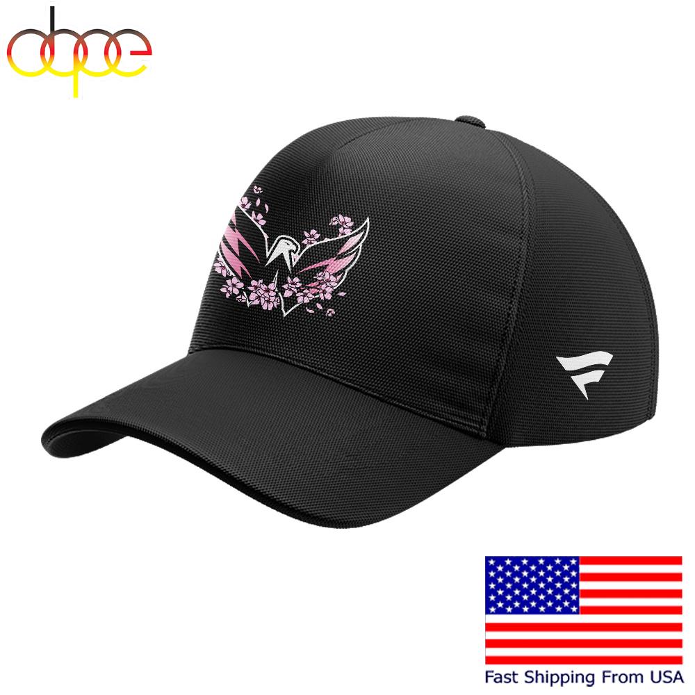 Limited Edition Washington Capitals Behind The Bloom Black Cap