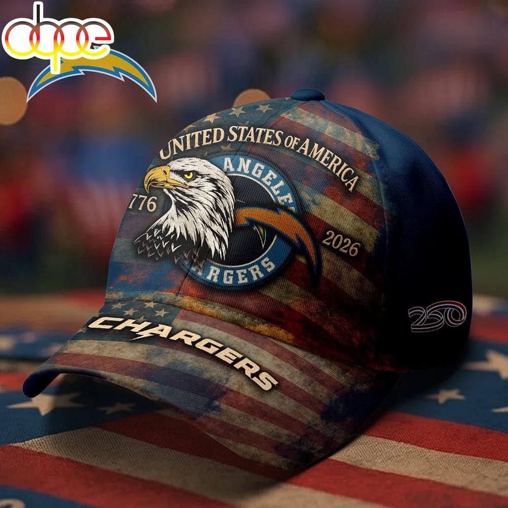 Los Angeles Chargers Premium NFL 250th anniversary of America Cap