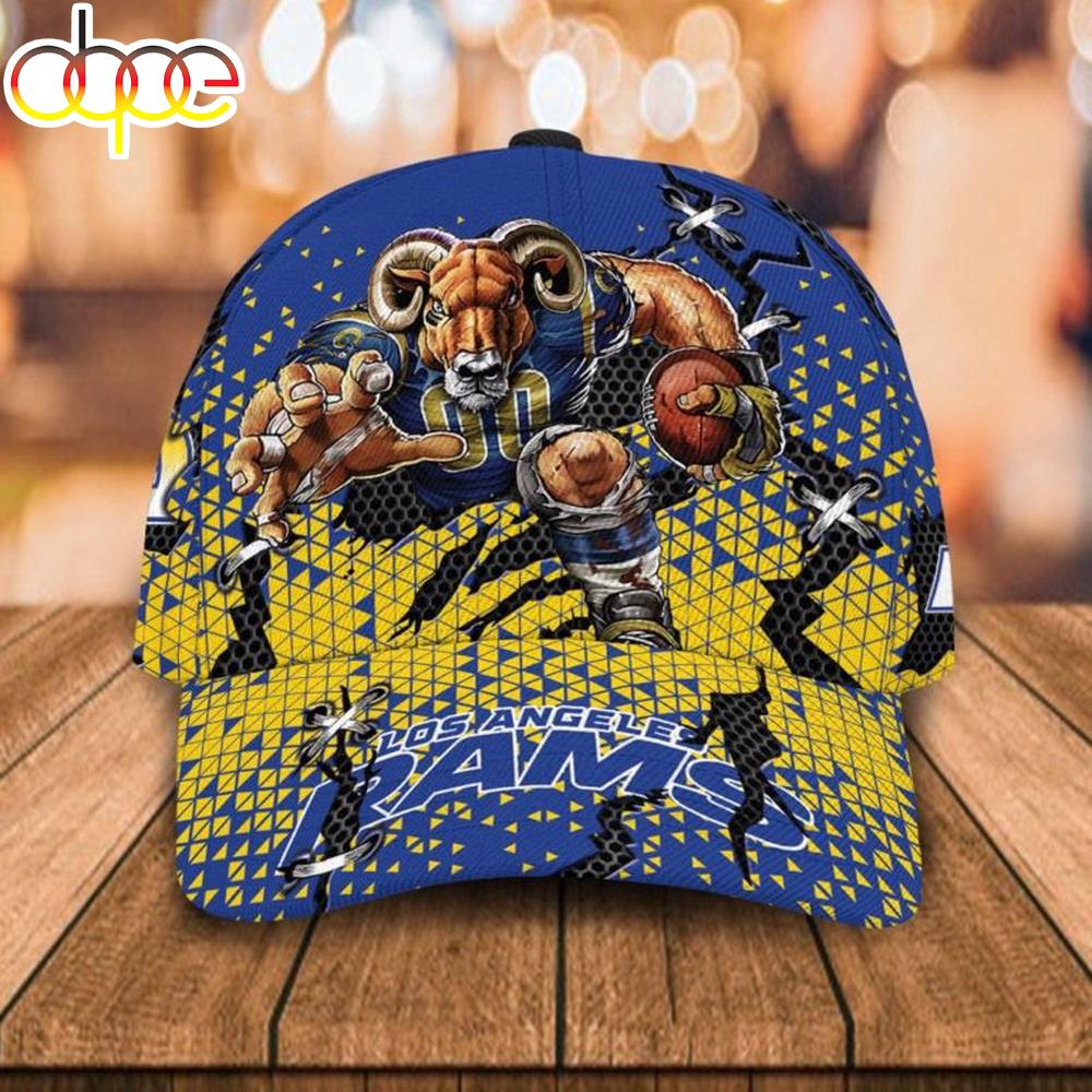 Los Angeles Rams Mascot NFL Classic Baseball Cap