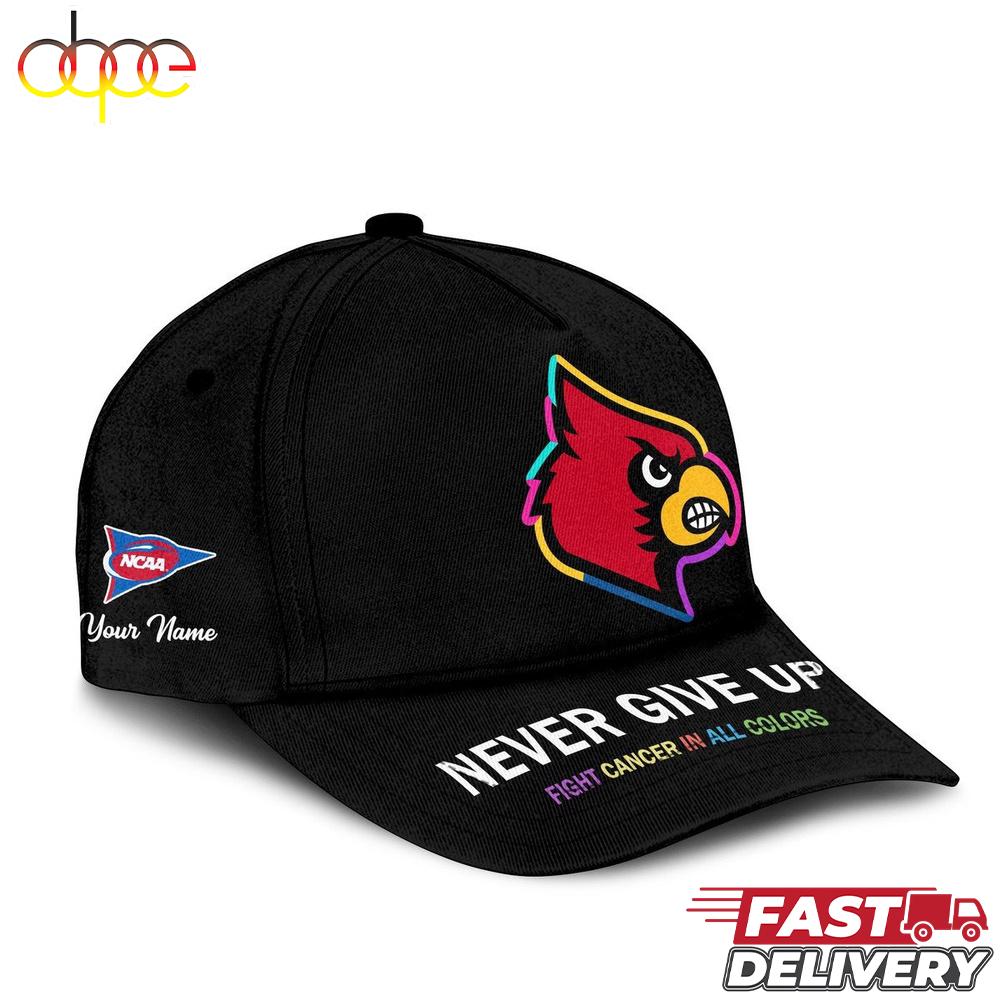 Louisville Cardinals NCAA Fight Cancer In All Colors Baseball Cap