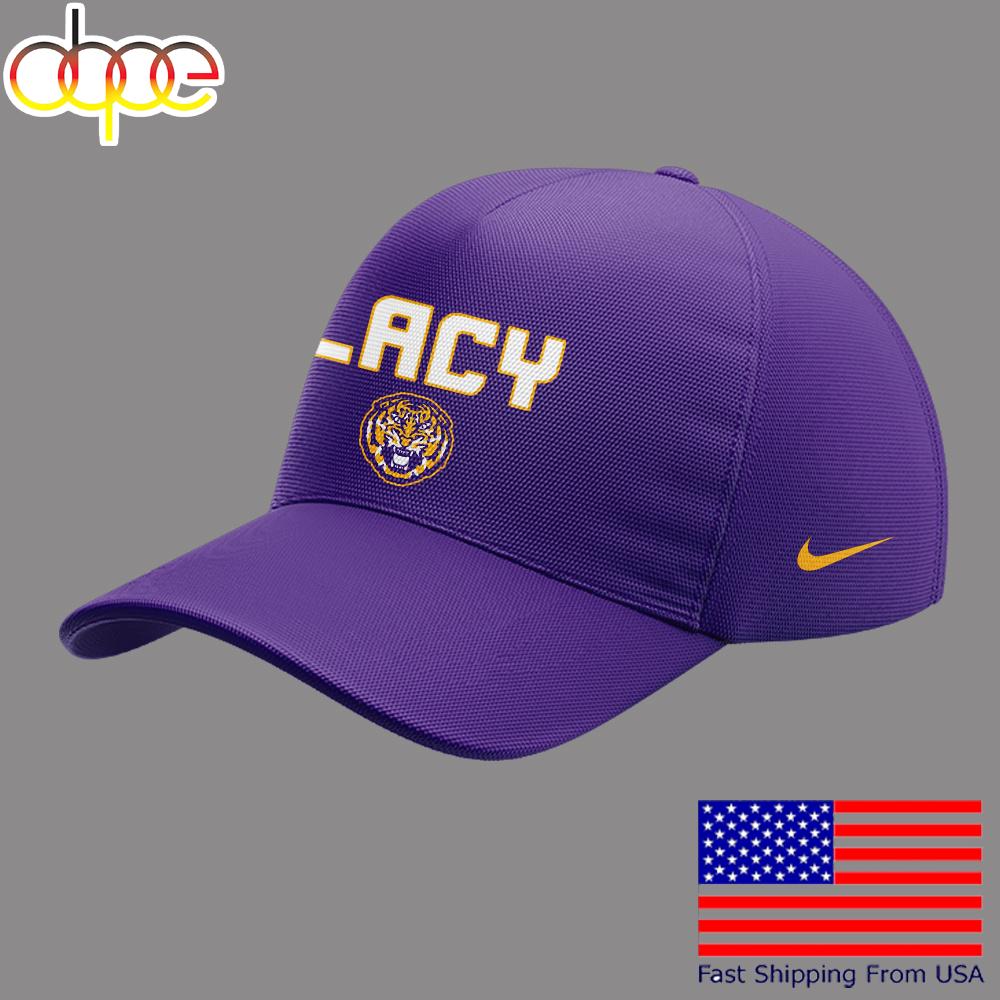 Lsu Tigers Football Limited RIP Lacy Purple Baseball Cap  For Fans