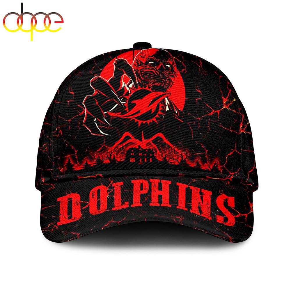 Miami Dolphins NFL Stranger Things Classic Baseball Cap
