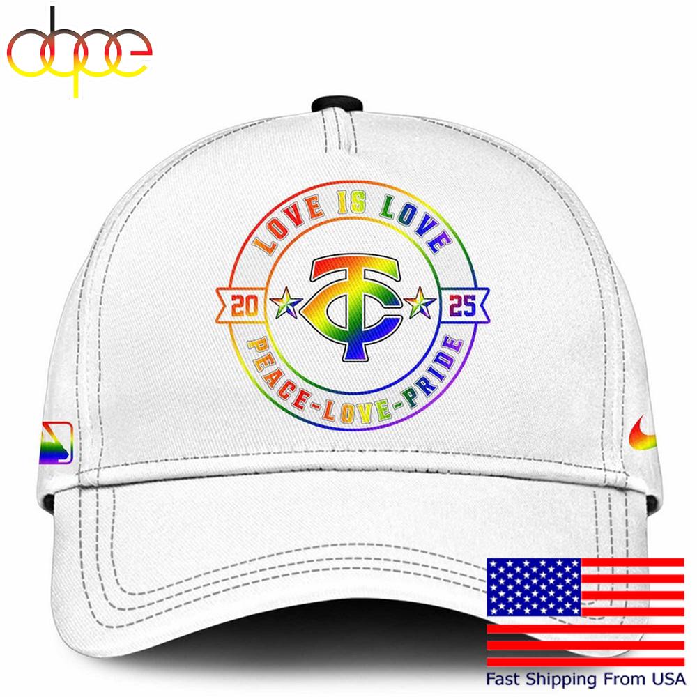 Minnesota Twins Happy Pride Month Limited Edition 2025 Baseball Cap