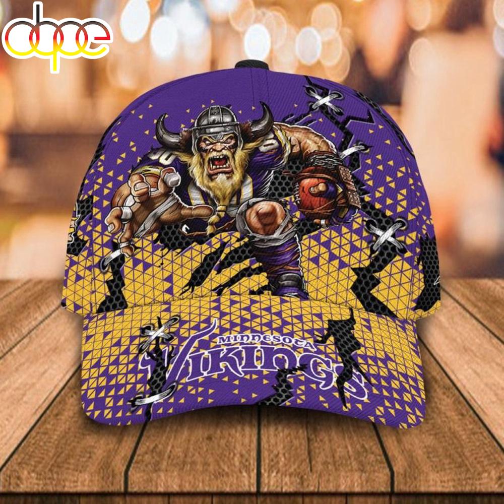 Minnesota Vikings Mascot NFL Classic Baseball Cap