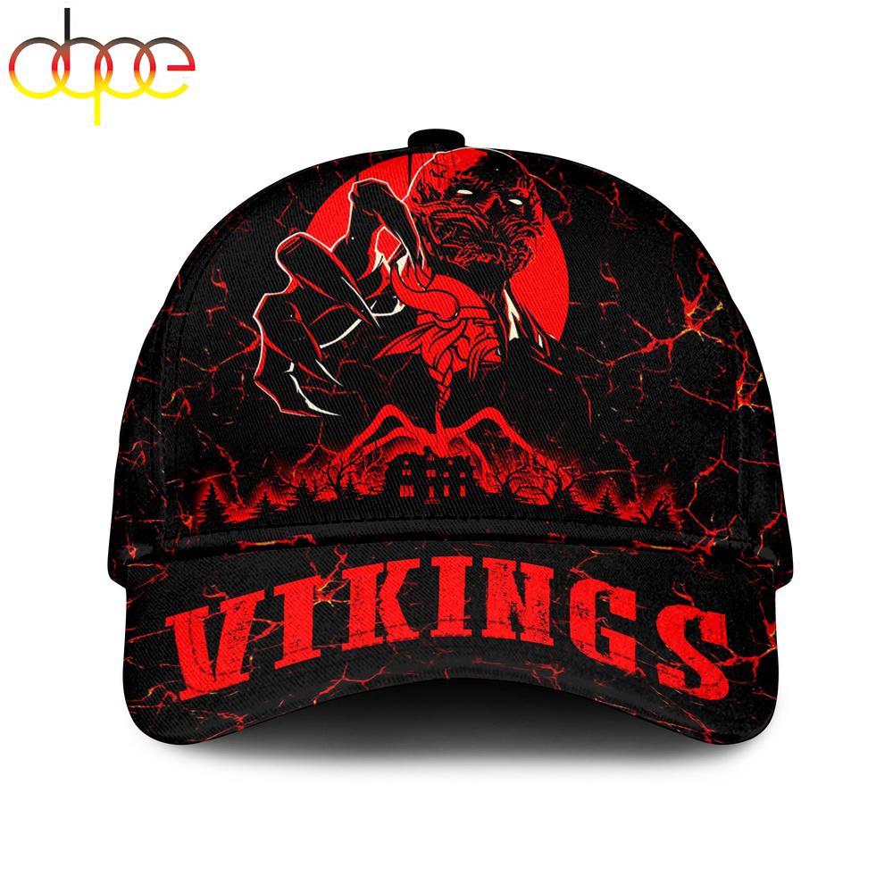 Minnesota Vikings NFL Stranger Things Classic Baseball Cap