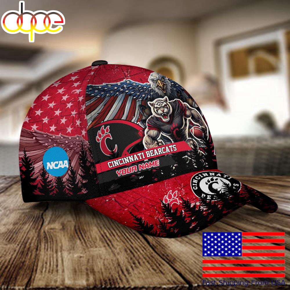 NCAA California Golden Bears Mascot Logo Custom Name Baseball Cap  For Fans