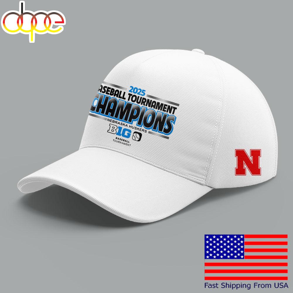 Limited Edition  Nebraska Cornhuskers Baseball Tournament Champions Cap