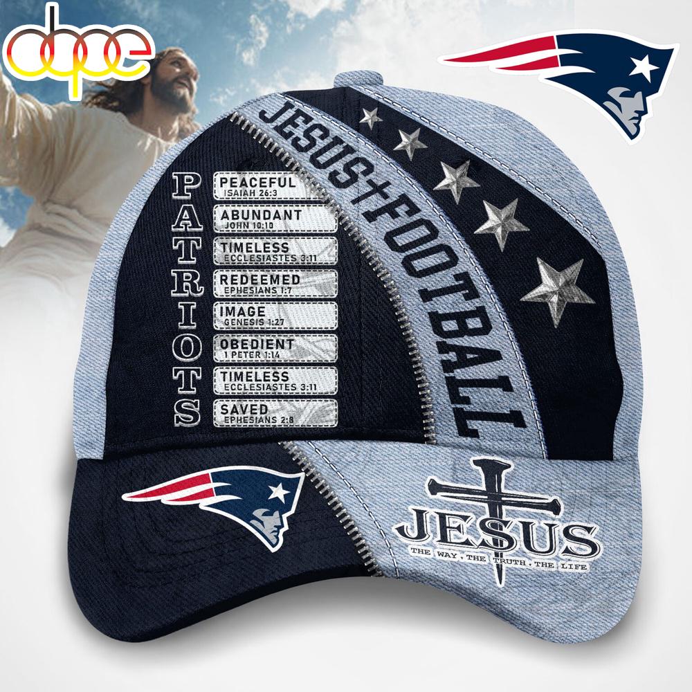 New England Patriots Jesus The Way The Truth The Life Baseball Cap