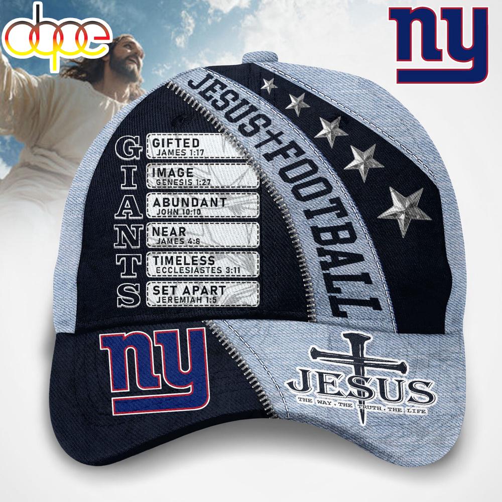 New York Giants Jesus The Way The Truth The Life Baseball Cap