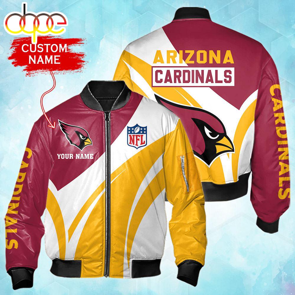 Nfl Arizona Cardinals Personalized Bomber Jacket