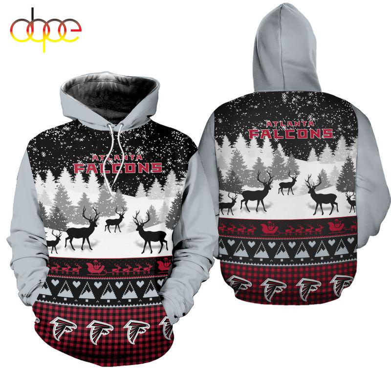 NFL Atlanta Falcons 3D All Over Print Hoodie Shirt Gift For Xmas