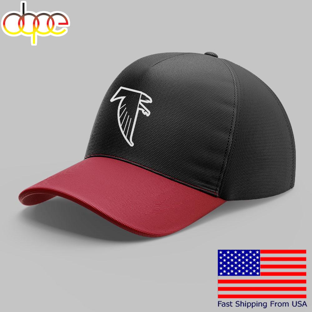 NFL Atlanta Falcons Limited Edition Black Cap, Retro Baseball Cap