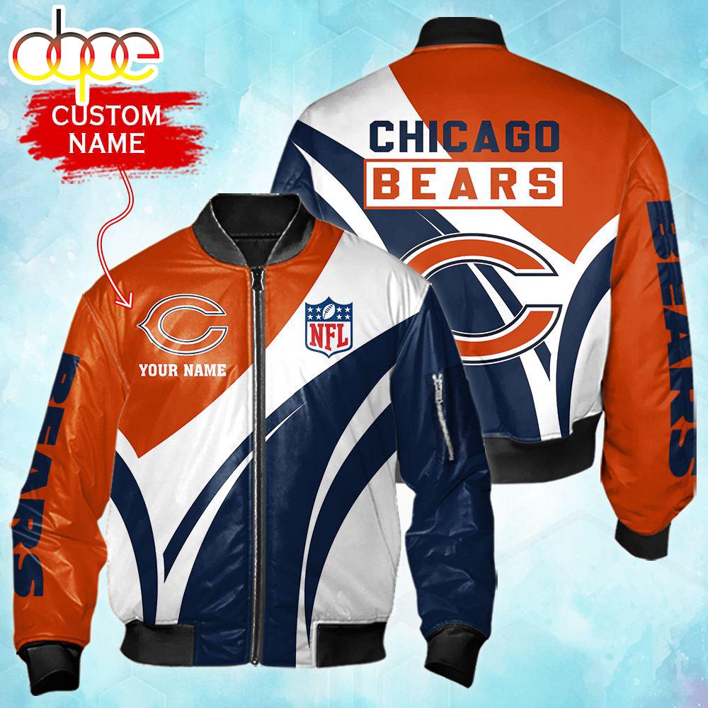 Nfl Chicago Bears Personalized Bomber Jacket