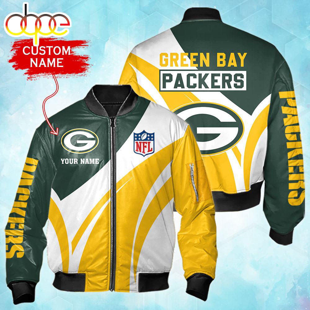 Nfl Green Bay Packers Personalized Bomber Jacket