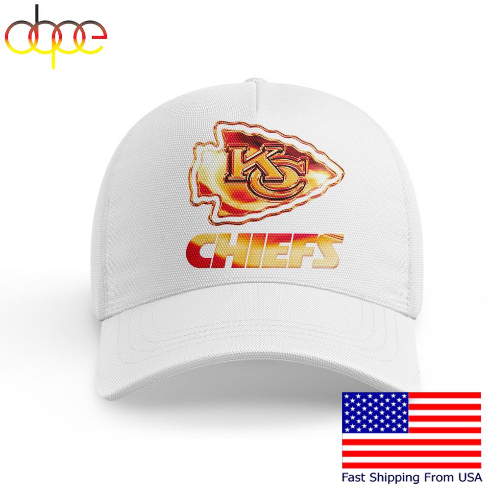 NFL Kansas City Chiefs Logo Team Gold Limited Baseball Cap  For Fans