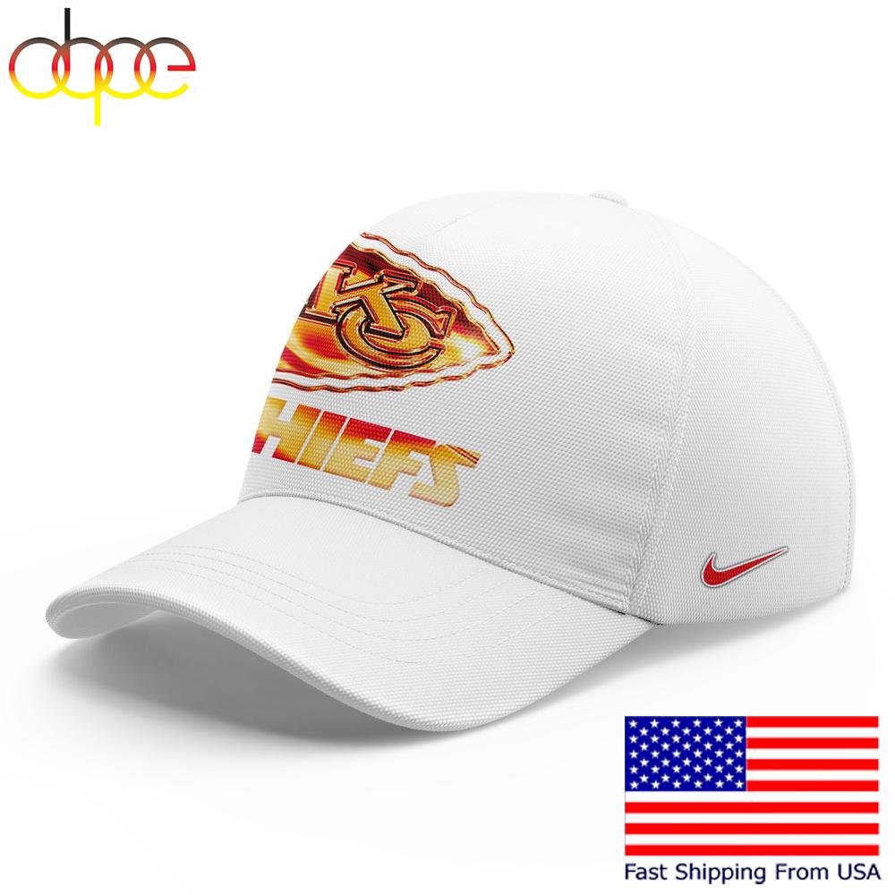 NFL Kansas City Chiefs Logo Team Gold Limited Baseball Cap  For Fans