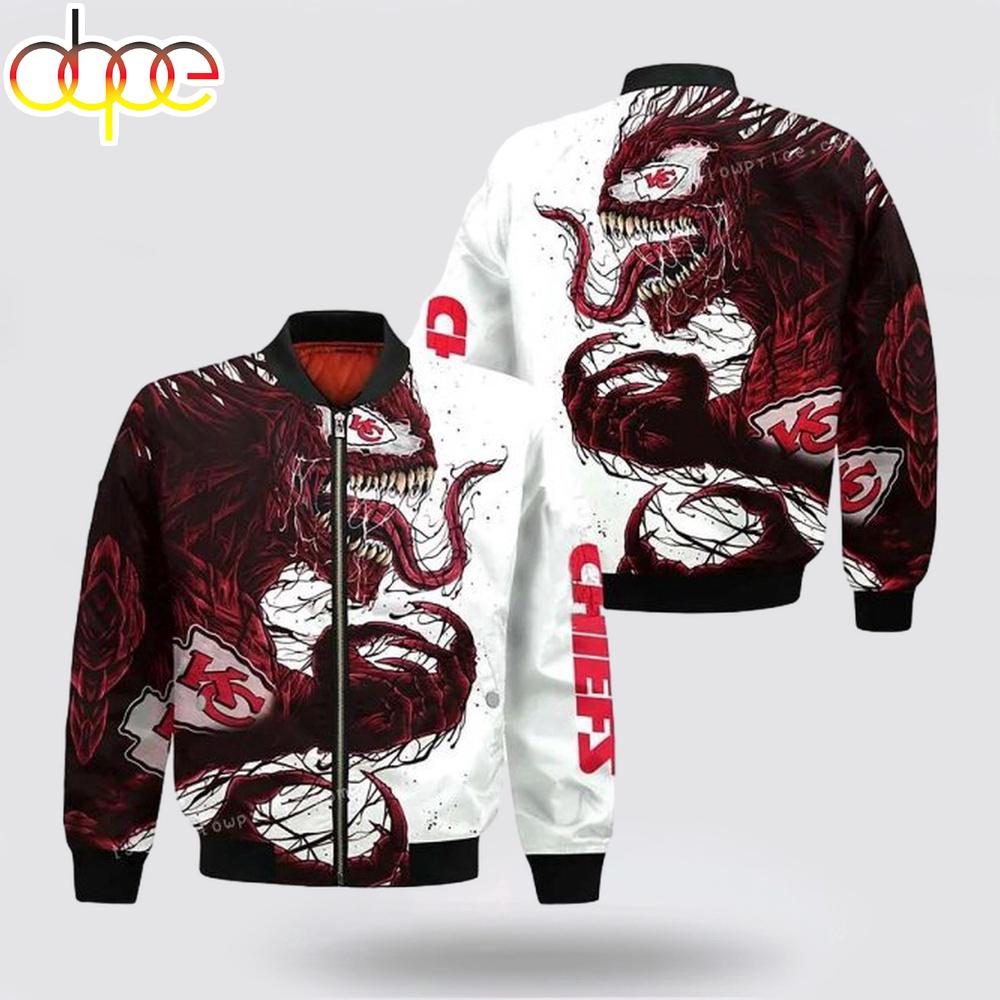 Nfl Kansas City Chiefs Venom Bomber Jacket