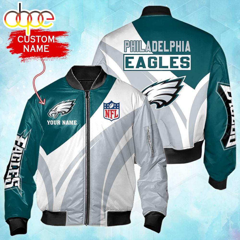 Nfl Philadelphia Eagles Personalized Bomber Jacket