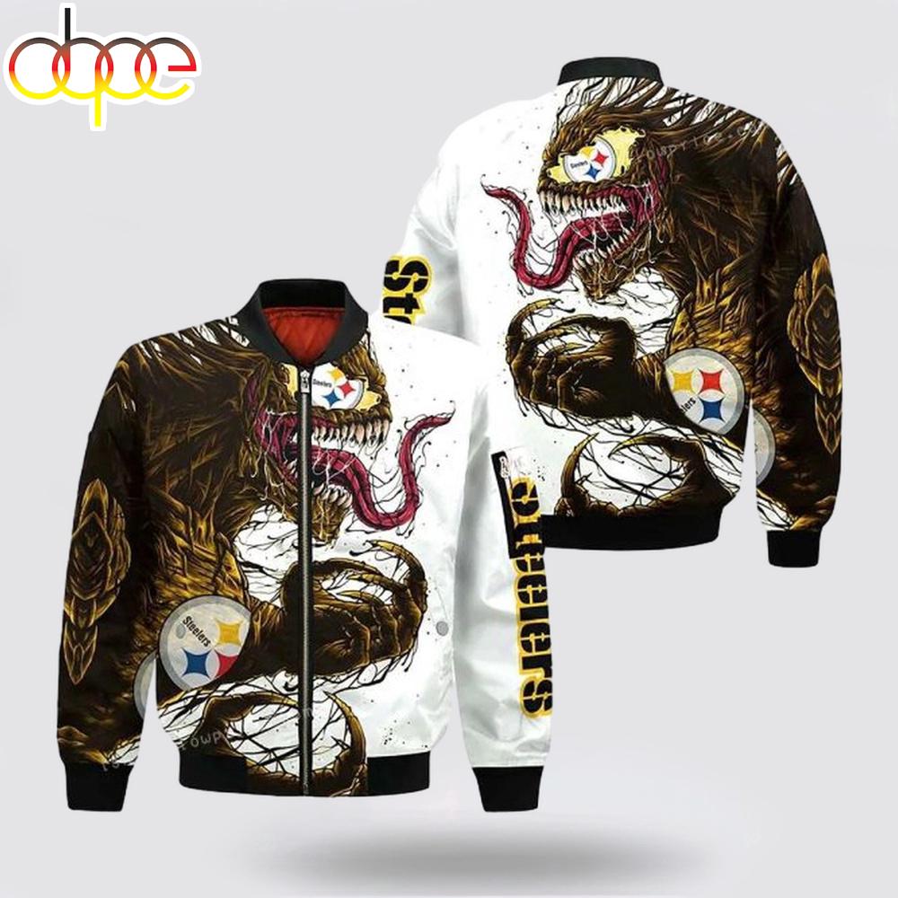 NFL Pittsburgh Steelers Venom Bomber Jacket