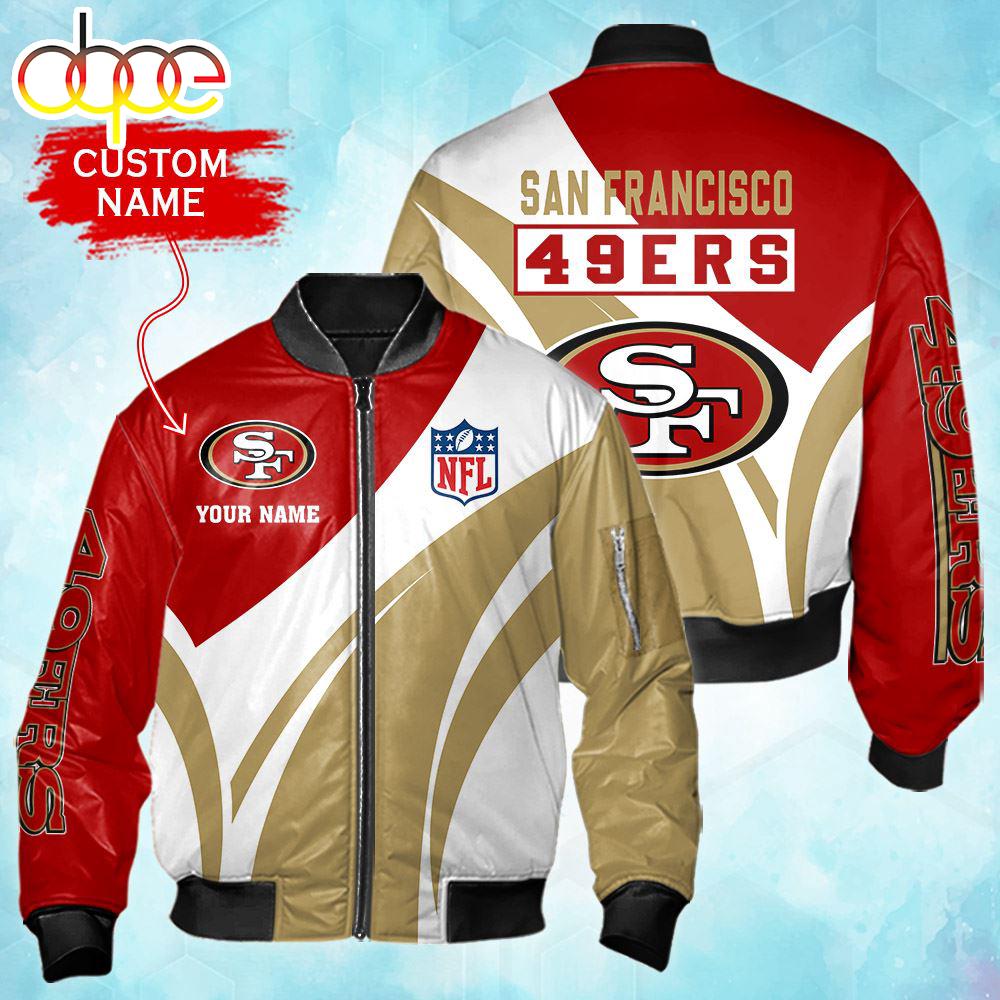 Nfl San Francisco 49ers Personalized Bomber Jacket
