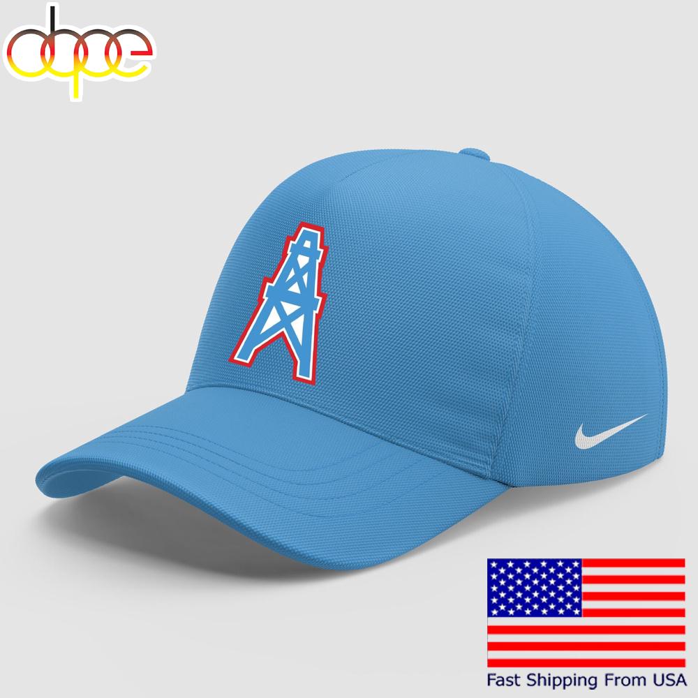 NFL Tennessee Titans The Oilers Throwback Cap  For Fans