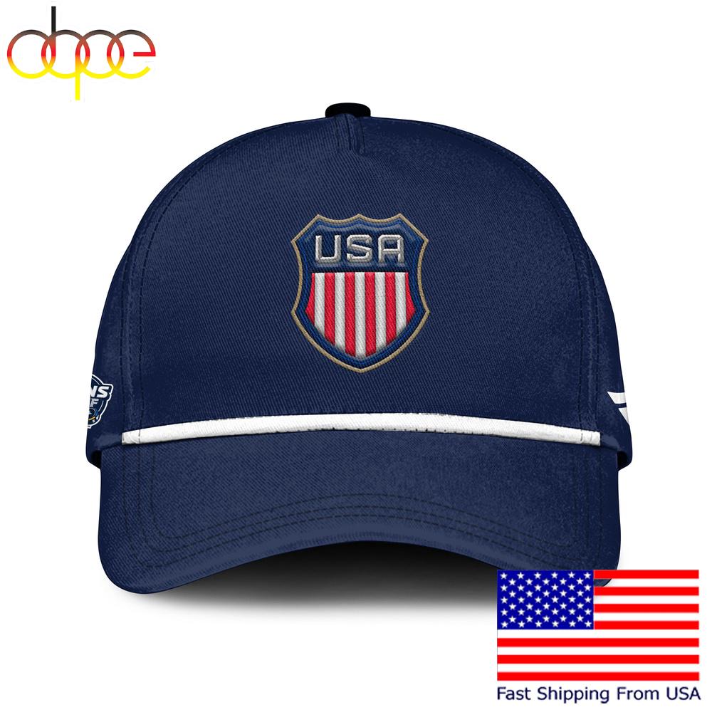 NHL 4 Nations Faceoff USA New Baseball Cap