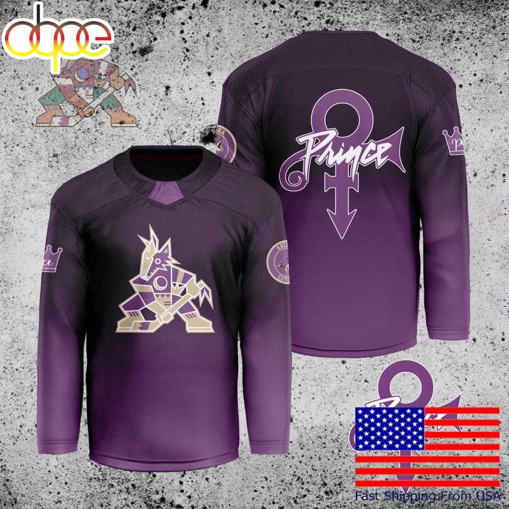 NHL Arizona Coyotes Prince Custom Hockey Jersey
