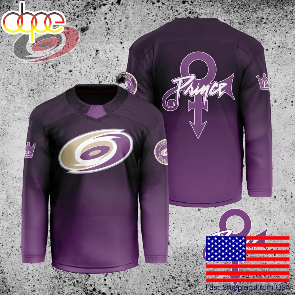 NHL Carolina Hurricanes Prince Custom Hockey Jersey