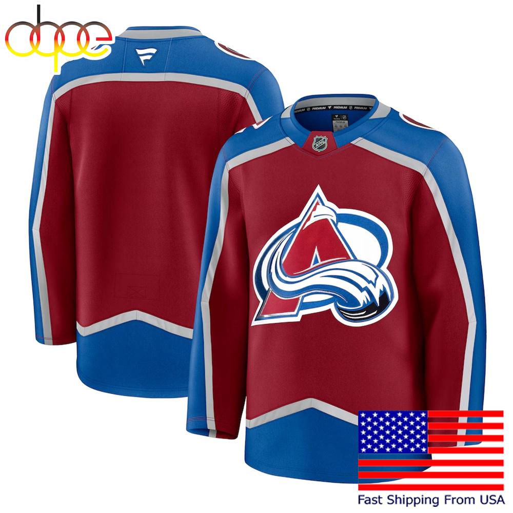 NHL Colorado Avalanche Burgundy Limited Hockey Jersey, Colorado Avalanche Jersey