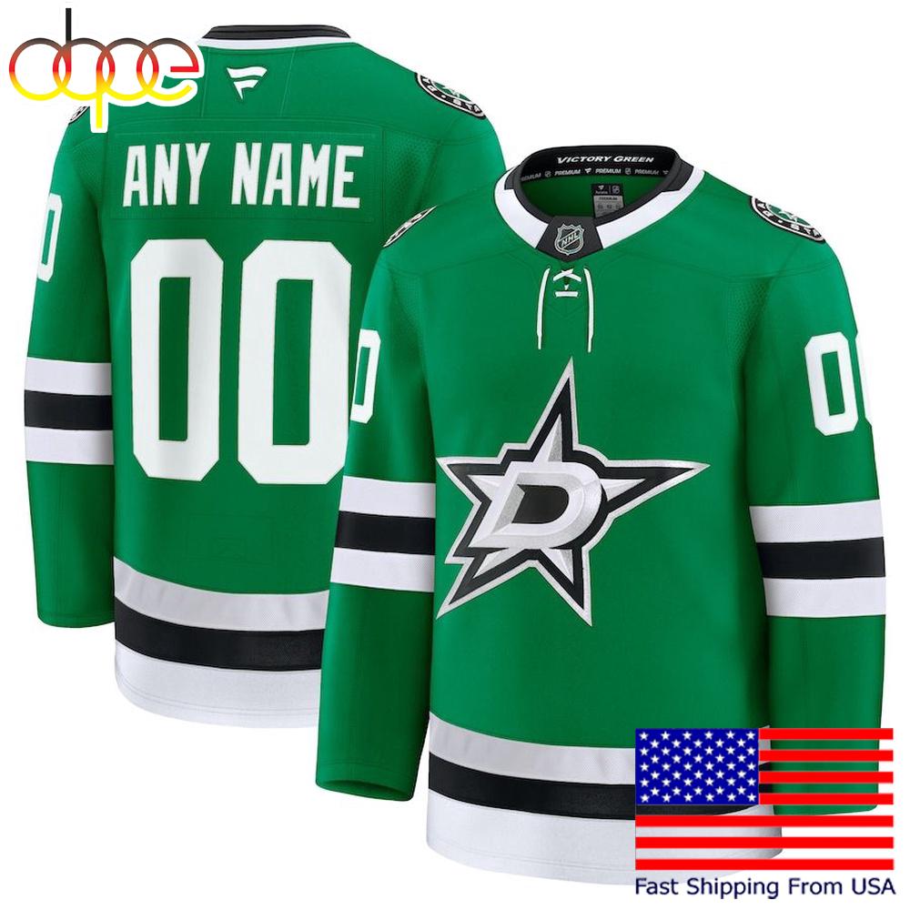 NHL Dallas Stars Home New Design 2025 Custom Hockey Jersey