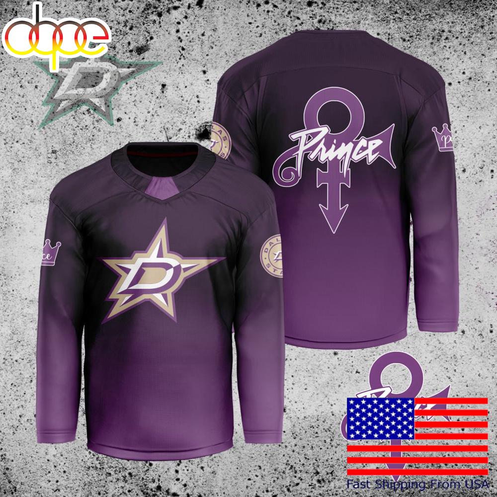 NHL Dallas Stars Prince Custom Hockey Jersey