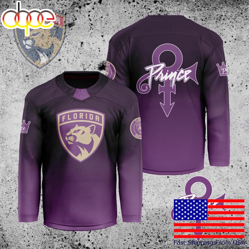 NHL Florida Panthers Prince Custom Hockey Jersey