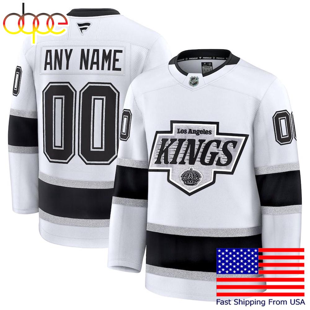 NHL Los Angeles Kings Away New Design 2025 Custom Hockey Jersey