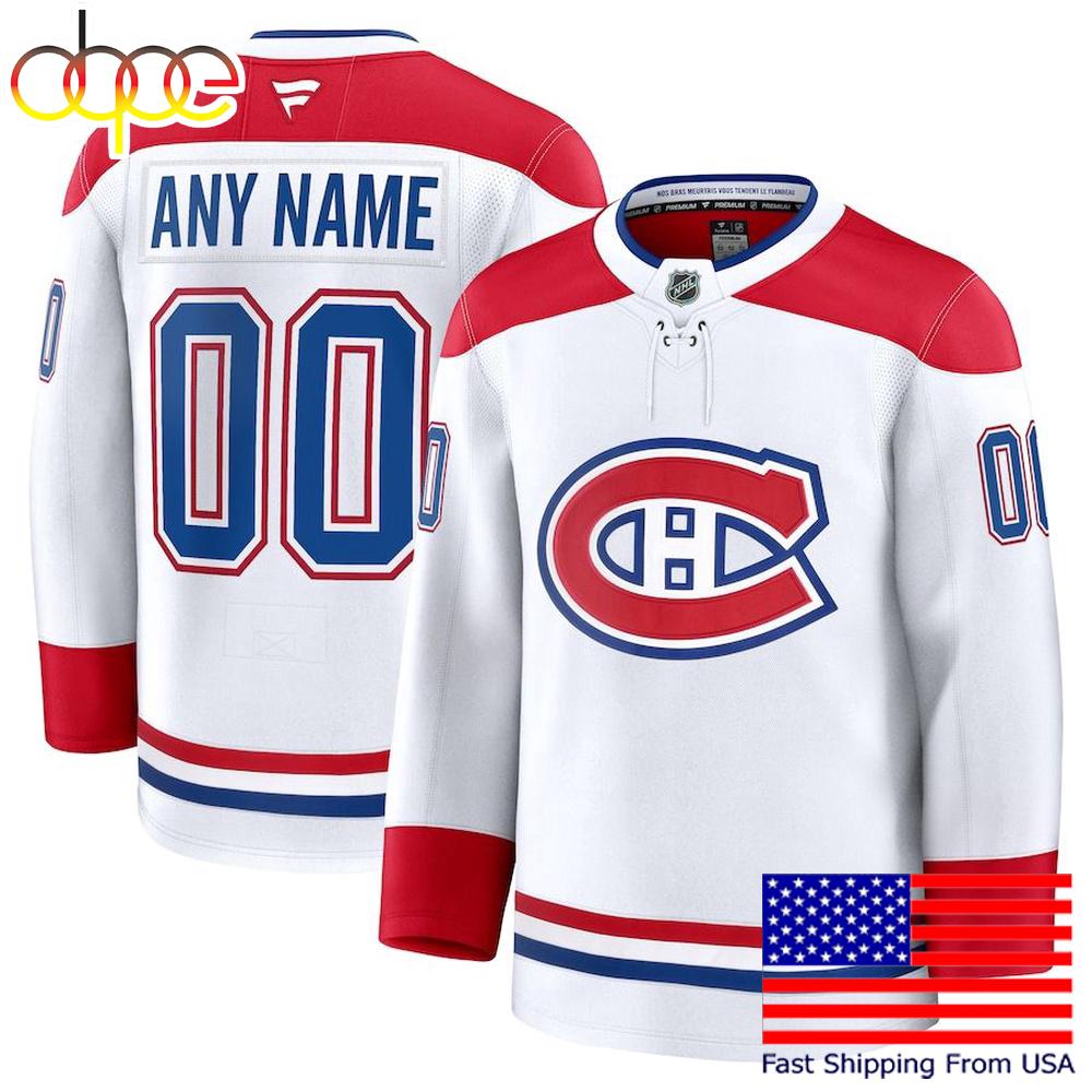 NHL Montreal Canadiens Away New Design 2025 Custom Hockey Jersey