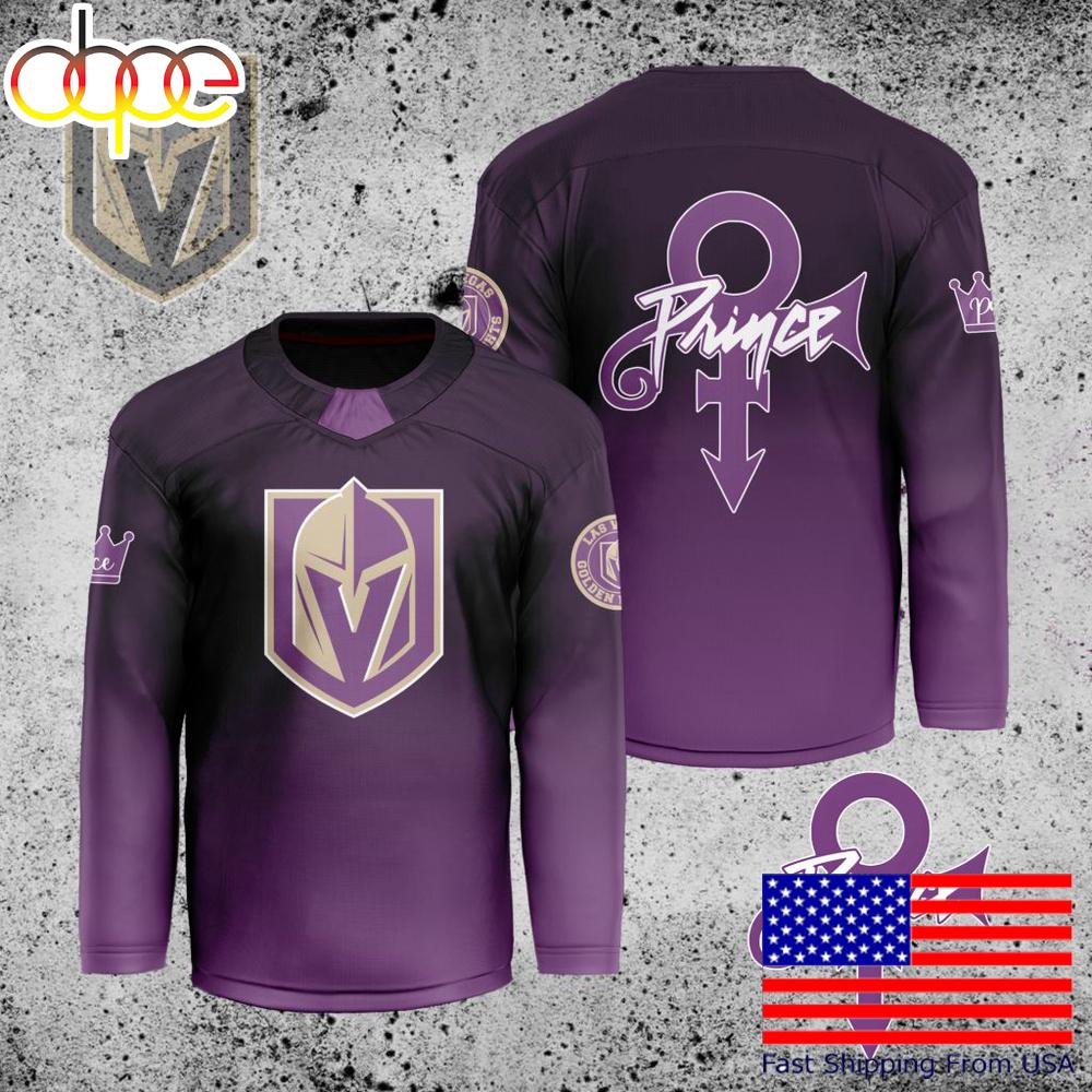NHL Vegas Golden Knights Prince Custom Hockey Jersey