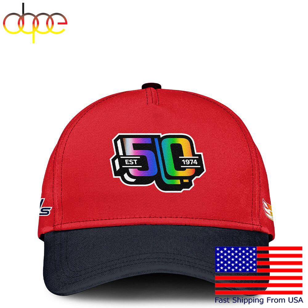 NHL Washington Capitals Special Pride Night Cap