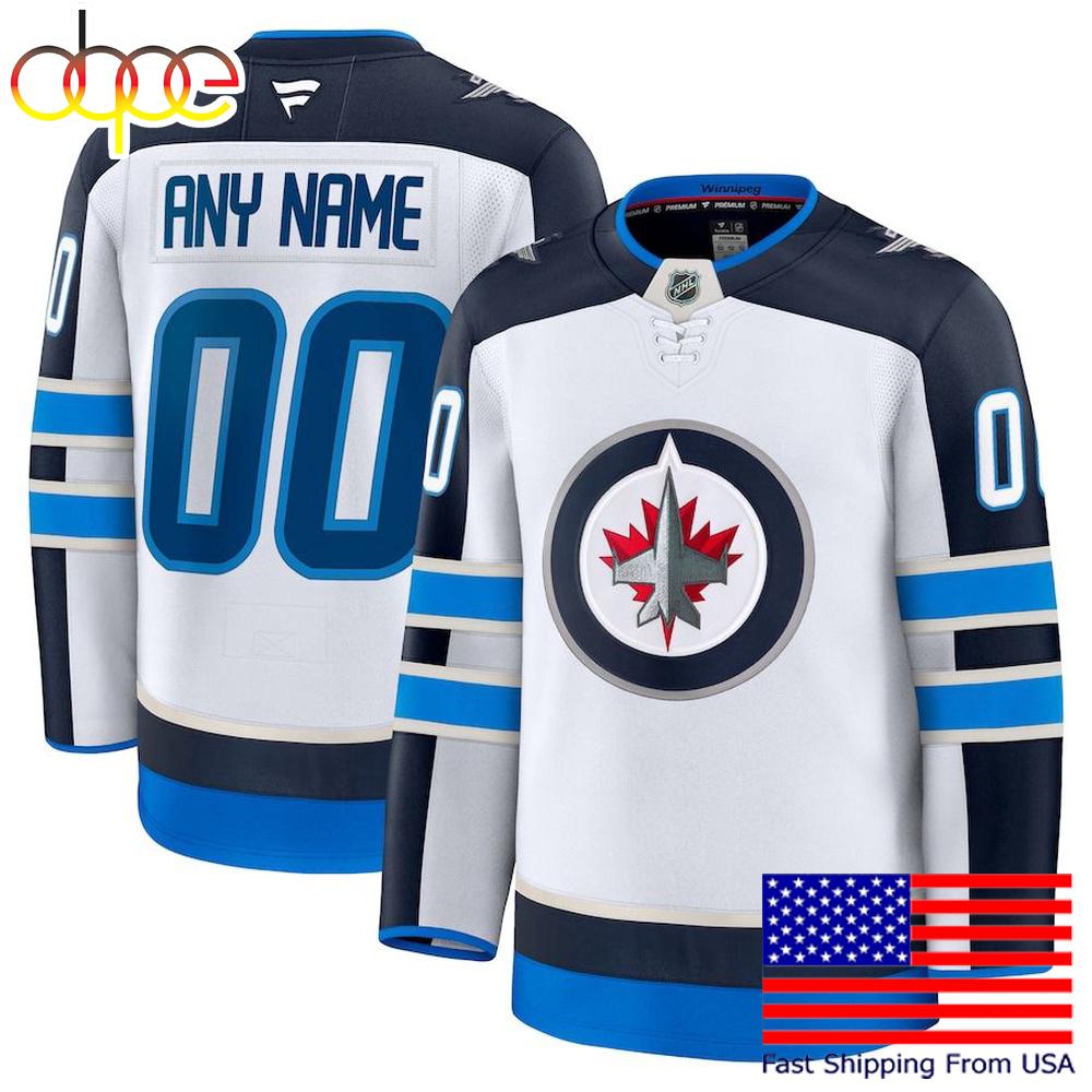 NHL Winnipeg Jets Away New Design 2025 Custom Hockey Jersey