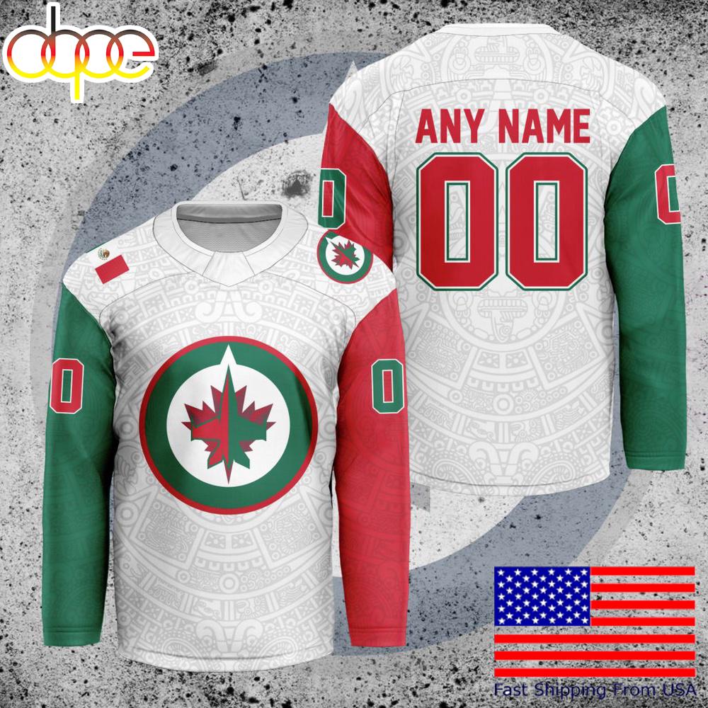 NHL Winnipeg Jets Custom Hockey Jersey