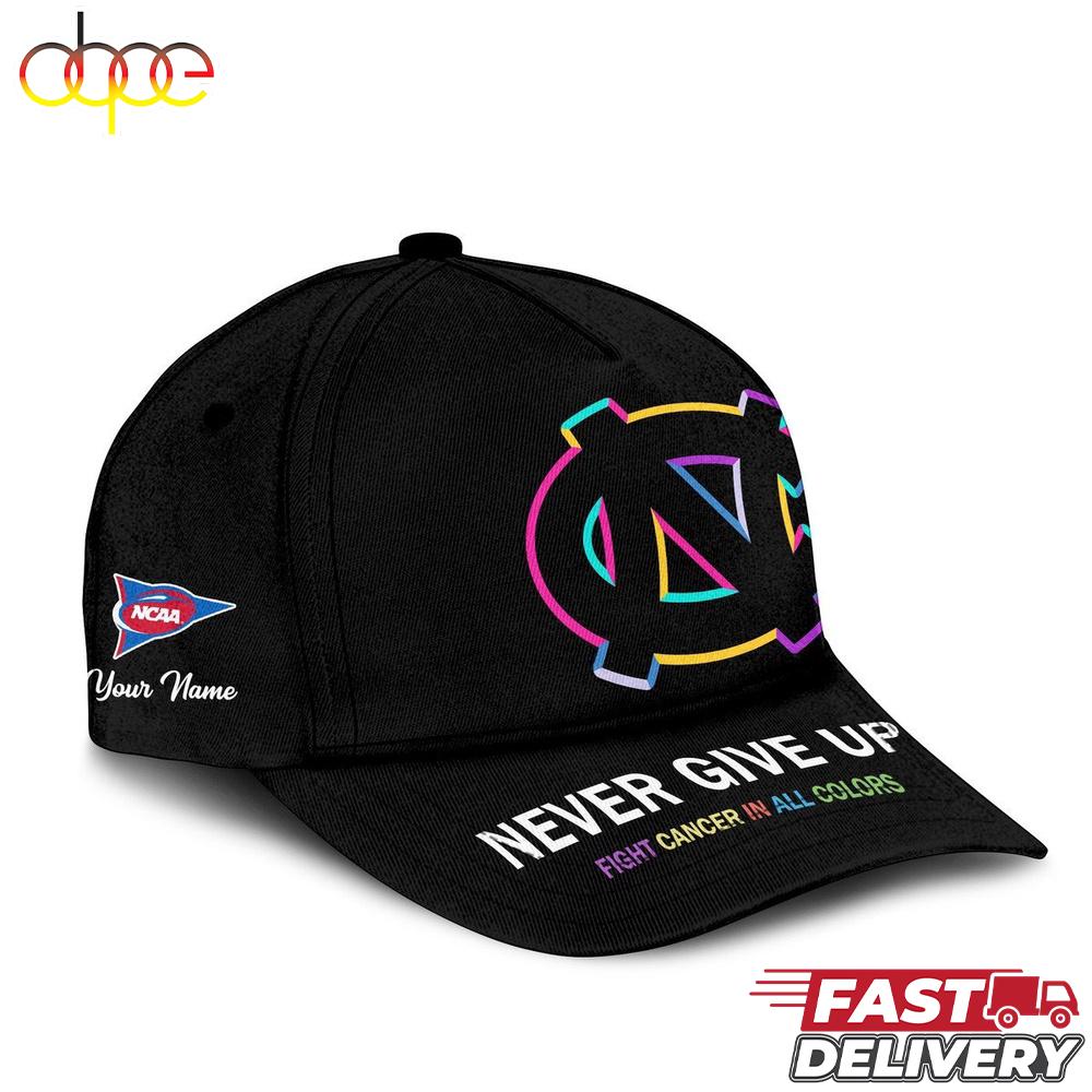 North Carolina Tar Heels NCAA Fight Cancer In All Colors Baseball Cap