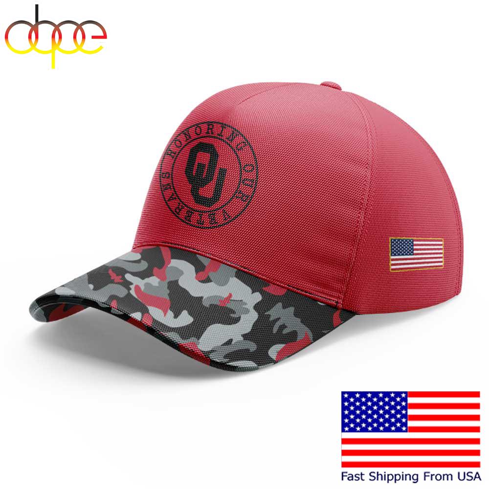 Oklahoma Sooners NCAA Limited Veterans Camo Cap