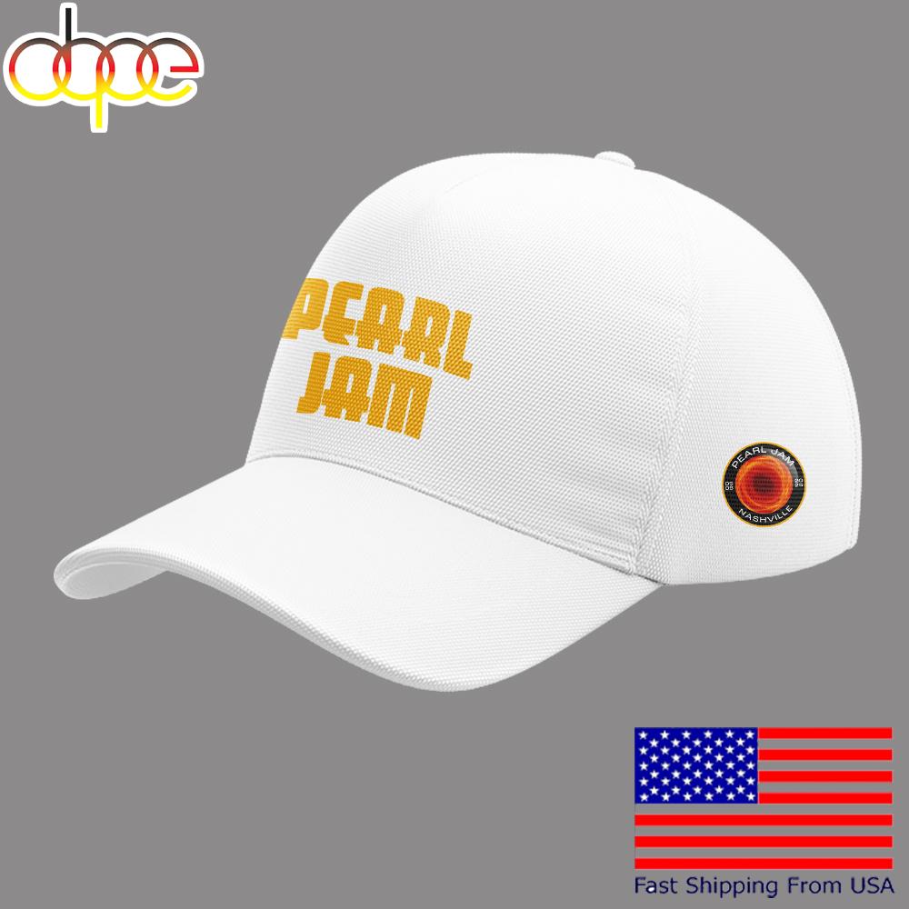 Pearl Jam Eddie Vedder Signature 2025 Tour Cap  For True Fans