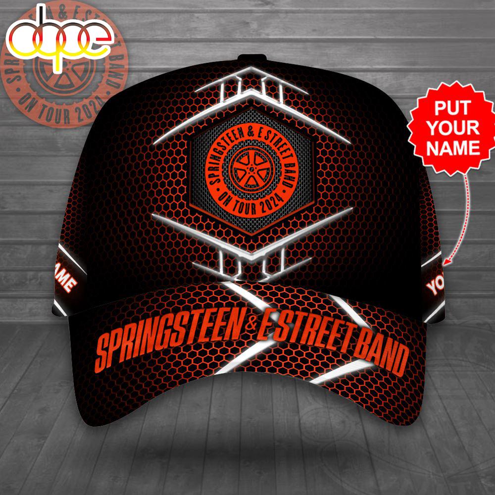 Custom Name 3D Cap Hat Personalized Bruce Springsteen Classic Cap Gift Christmas For Fans