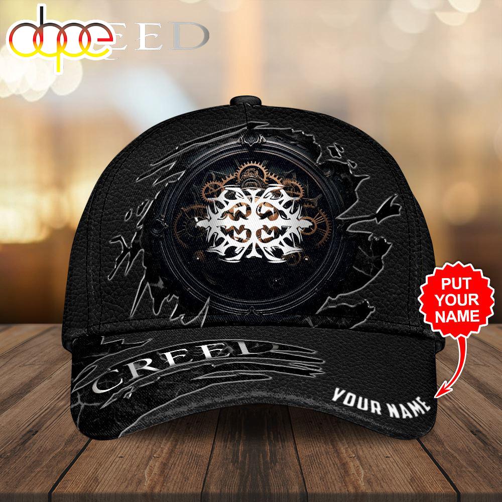 Custom Name 3D Cap Hat Personalized Creed Band Classic Cap Gift Christmas For Fans