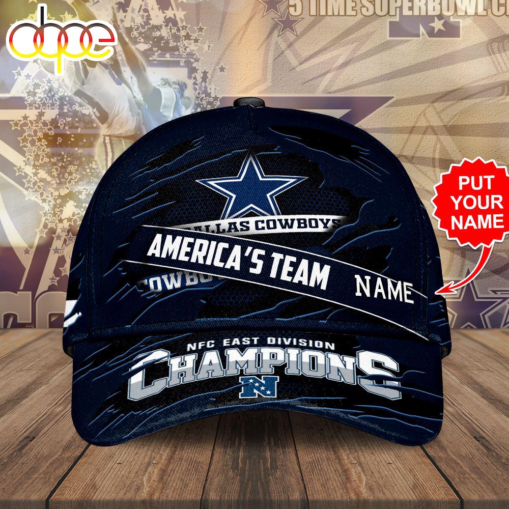 Custom Name 3D Cap Hat Personalized Dallas Cowboys Classic Cap 3D Hat Trendding New