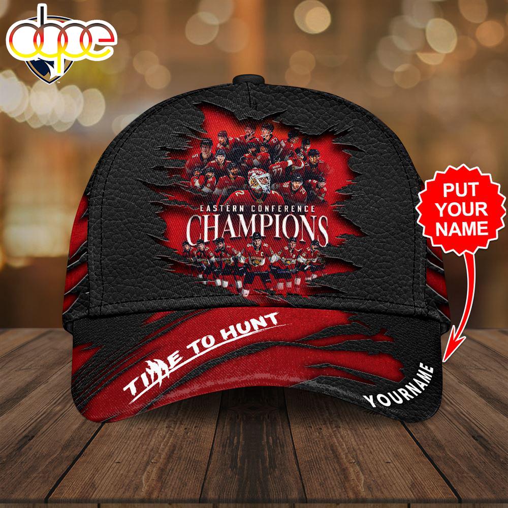 Custom Name 3D Cap Hat Personalized Florida Panthers Classic Cap Gift Christmas For Fans