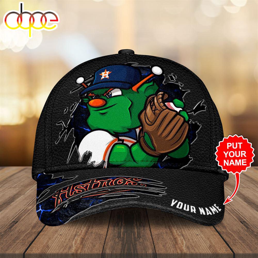 Custom Name 3D Cap Hat Personalized Houston Astros Classic Cap Gift Christmas For Fans