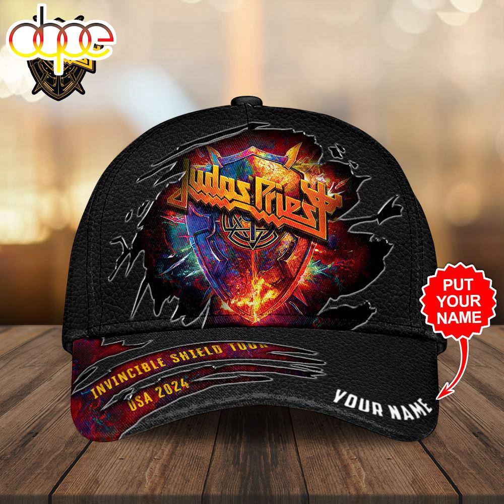 Custom Name 3D Cap Hat Personalized Judas Priest Classic Cap Gift Christmas For Fans