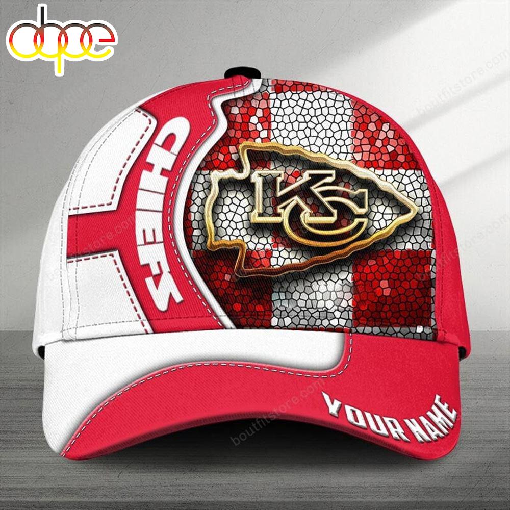 Custom Name 3D Cap Hat Personalized Kansas City Chiefs 2024 Logo New, 3D Classic Hat Cap Gift Xmas